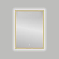 Badkamerspiegel Best Design Nancy Isola LED Verlichting 60x80 cm Mat Goud - thumbnail
