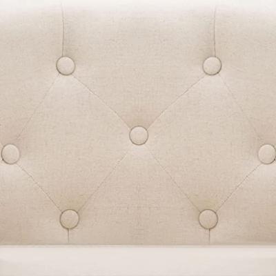 Fauteuil stof beige