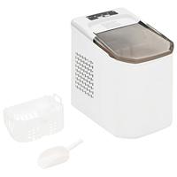 VidaXL Ijsblokjesmachine 1,4 l 15 kg/24 u wit - thumbnail