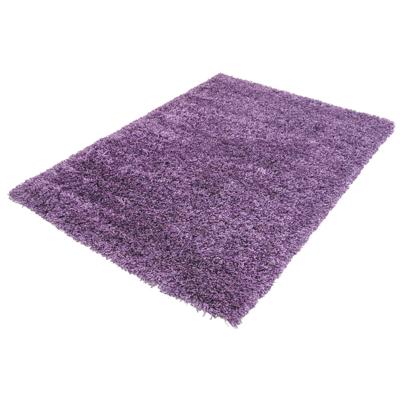 Hoogpolig vloerkleed shaggy Plus 901 5cm hoogte - paars/lila 120 x 170 cm