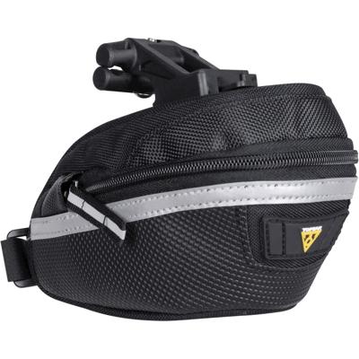 Topeak zadeltas wedge pack ii s, 0.8l, zwart