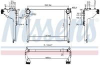 Intercooler, inlaatluchtkoeler 961568 - thumbnail