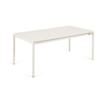 Kave Home Uitschuifbare Tuintafel 'Zaltana' 180 - 240 x 100cm, kleur Mat Bruin Kave Home Uitschuifbare Tuintafel 'Zaltana' 180 - 240 x 100cm, kleur Mat Bruin