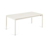 Kave Home Uitschuifbare Tuintafel 'Zaltana' 180 - 240 x 100cm, kleur Mat Bruin - thumbnail