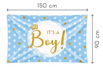Paperdreams XXL vlag - It's a boy !