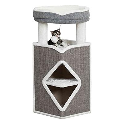 TRIXIE CAT TOWER ARMA GRIJS / WIT 54X54X98 CM