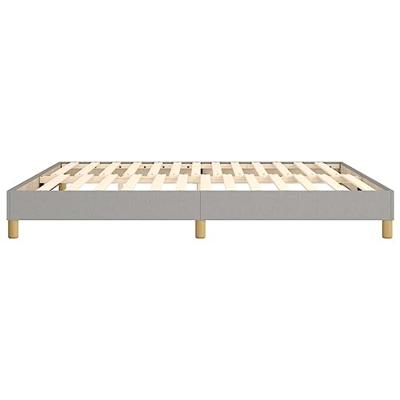 Boxspringframe stof lichtgrijs 180x200 cm Boxspringframe stof lichtgrijs 180x200 cm