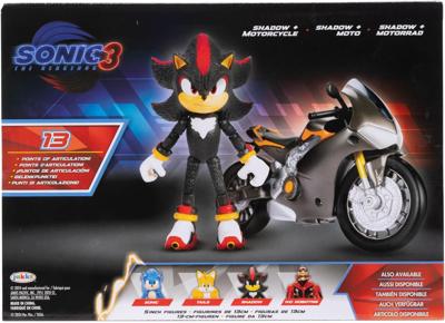 Sonic 3 the Movie Figure - Shadow With Vehicle Sonic 3 the Movie Figure - Shadow With Vehicle