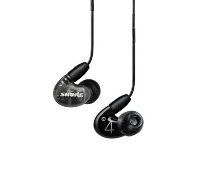 Shure AONIC 4 Headset Bedraad In-ear Oproepen/muziek Zwart, Grijs, Doorschijnend Shure AONIC 4 Headset Bedraad In-ear Oproepen/muziek Zwart, Grijs, Doorschijnend
