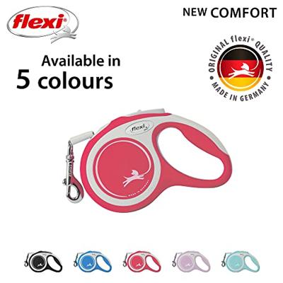 Hondenriem Flexi NEW COMFORT Rood XS - thumbnail