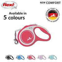 Hondenriem Flexi NEW COMFORT Rood XS - thumbnail