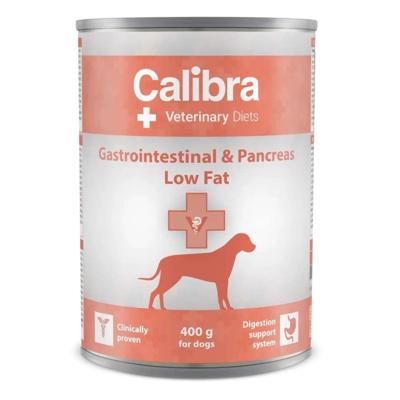 Calibra Veterinary Diets Gastrointestinal & Pancreas Low Fat natvoer hond 12 x 400 g
