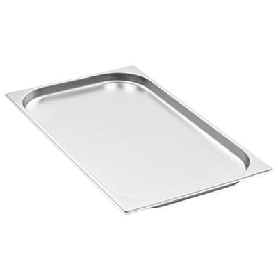 VidaXL Gastronormbakken 4 st gn 1/1 20 mm roestvrij staal