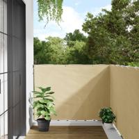 Tuinscherm 800x120 cm PVC crmekleurig - thumbnail