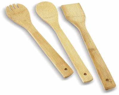 Spatelset bamboe 29,5cm set a 3 stuks