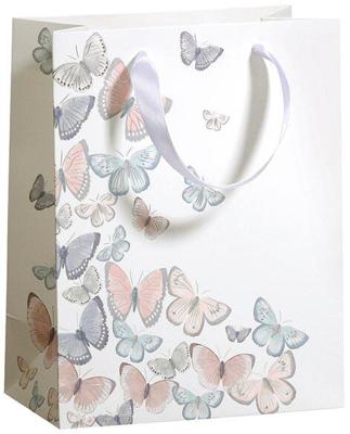 Geschenkzak Tender Butterflies, M, 22 x 18 x 10 cm