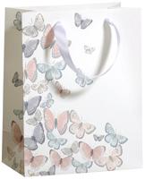Geschenkzak Tender Butterflies, M, 22 x 18 x 10 cm - thumbnail