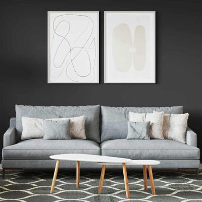 VidaXL Muurverf zwart 2,5 l wandprint