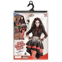 Bruid Dia De Los Muertos Vrouw Kostuum - thumbnail