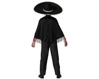 Kostuums voor Kinderen Zwart Skelet Poncho - Maat: 3-4 Jaar - Maat: 3-4 Jaar - thumbnail