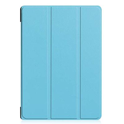 3-Vouw sleepcover hoes - Lenovo Tab E10 - Lichtblauw - thumbnail