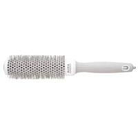 Olivia Garden Wavy Bristles White & Grey Brush Ø35mm - thumbnail