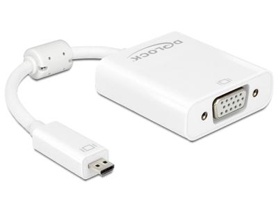 DeLOCK micro-HDMI naar VGA adapter