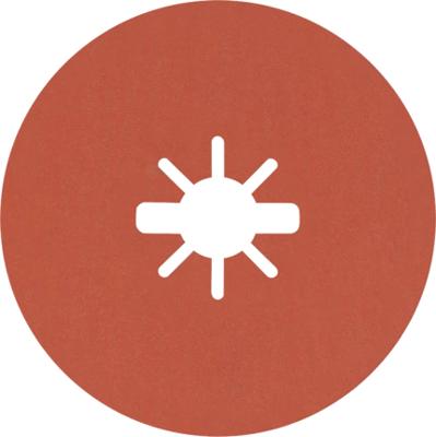 Bosch Accessoires Expert R782 X-LOCK keramische prisma-fiberschijf 115 mm, 22,23 mm, K80 - 1 stuk(s) - 2608621806 Bosch Accessoires Expert R782 X-LOCK keramische prisma-fiberschijf 115 mm, 22,23 mm, K80 - 1 stuk(s) - 2608621806