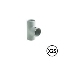 Slang Tupersa T-vorm Ø 25 mm (25 Stuks) - thumbnail