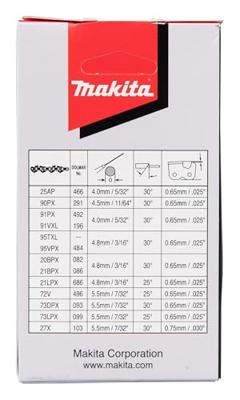 Makita Accessoires Ketting 099 Hks 3/8X1,5 S68 - 191H51-3 Makita Accessoires Ketting 099 Hks 3/8X1,5 S68 - 191H51-3