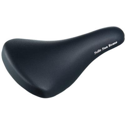 Selle San Remo Fietszadel kid voor 16-20" kinderfiets - zwart