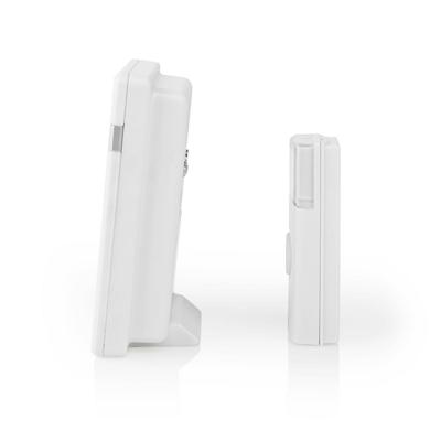 Nedis Draadloze Deurbelset | 3 V DC | 1x CR2032 | 80 dB | 300 m | IP44 | 36 Melodiën | Wit | 1 stuks - DOORB212WT DOORB212WT