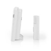 Nedis Draadloze Deurbelset | 3 V DC | 1x CR2032 | 80 dB | 300 m | IP44 | 36 Melodiën | Wit | 1 stuks - DOORB212WT DOORB212WT - thumbnail