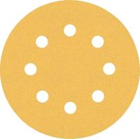 Bosch Accessories EXPERT C470 2608900797 Excenterschuurpapier Geperforeerd Korrelgrootte (num) 120 (Ø) 115 mm 5 stuk(s) - thumbnail