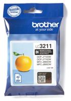 Brother inktcartridge, 200 pagina's, OEM LC-3211BK, zwart - thumbnail