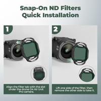 Freewell DJI O4 Air Unit Pro Filters Standard Day 4 Pack - thumbnail