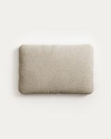 Kave Home Kussen 'Blok' 40 x 60cm, kleur Beige - thumbnail