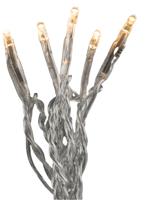 Konstsmide 6354-823 Micro-lichtketting Binnen Energielabel: G (A - G) werkt op het lichtnet Aantal lampen 100 LED Barnsteen Verlichte lengte: 6.93 m - thumbnail