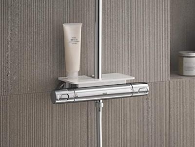 Grohe QuickFix Vitalio Joy 310 regendoucheset met 4 straalsoorten en EasyReach Tray Ø31cm chroom - thumbnail