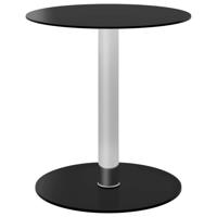 VidaXL Salontafel 40 cm gehard glas zwart - thumbnail