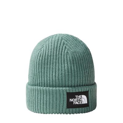The North Face Salty Lined Beanie Muts Heren Dark Sage One Size