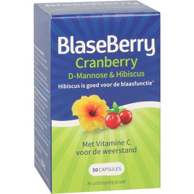 BlaseBerry Cranberry & D-Mannose & Hibiscus Capsules