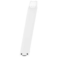 Salontafelpoten 2 st U-vormig 70x(42-43) cm staal wit - thumbnail