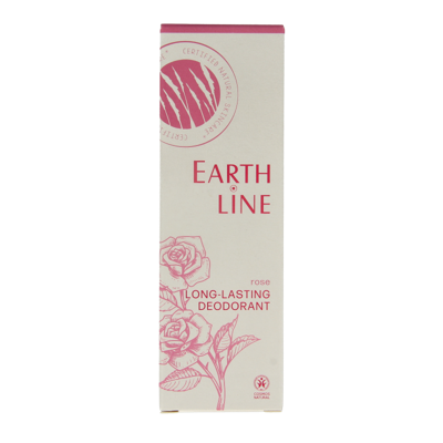 Earth Line Long lasting deodorant rose 50 Milliliter