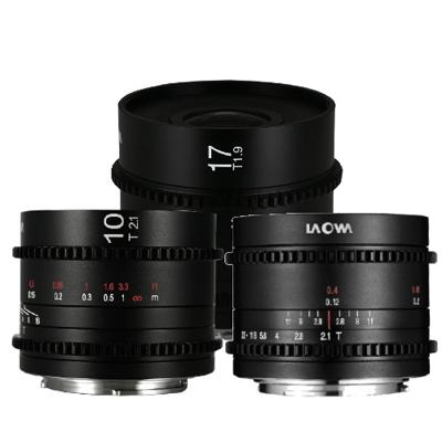 Laowa MFT Cine Prime 3-Lens Wide Bundle (7.5mm, 10mm, 17mm)