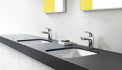 Hansgrohe Logiss wastafelkraan 100 CoolStart met waste chroom 71102000 - thumbnail