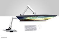 Neomounts fpma-d300notebook flatscreen- en notebook bureausteun zilver - thumbnail