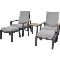 Lesli duoset coda charcoal - thumbnail