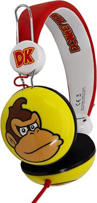 OTL Technologies Donkey Kong bedrade hoofdtelefoon, DK0652, wit, rood, geel, één maat