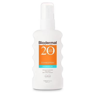 Biodermal Zonnespray hydraplus SPF20 175 Milliliter